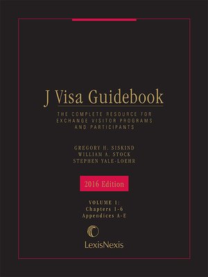 cover image of J Visa Guidebook